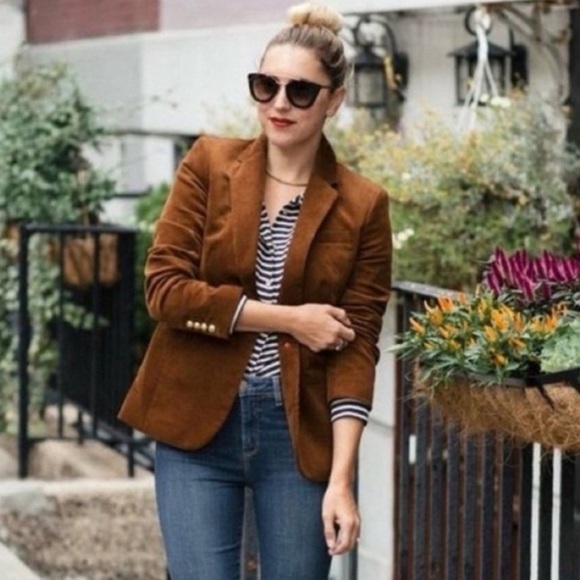 J.Crew Campbell 100% Cotton Corduroy Blazer - Picture 10 of 10